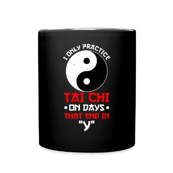Yin Yang Tai Chi - Mug uni - noir - Devant