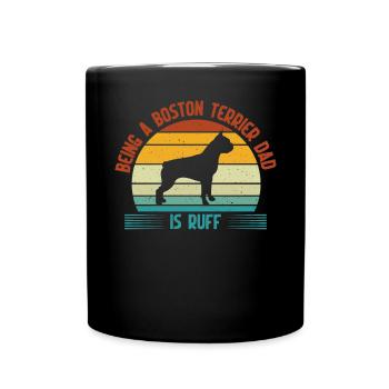 Cadeaux Boston Terrier - Mug uni - noir - Devant