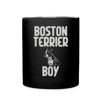 Boston Terrier Gifts - Tasse einfarbig - Schwarz - Vorne
