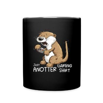 Just Anotter Gaming Shirt - Full Colour Mug - black - Front