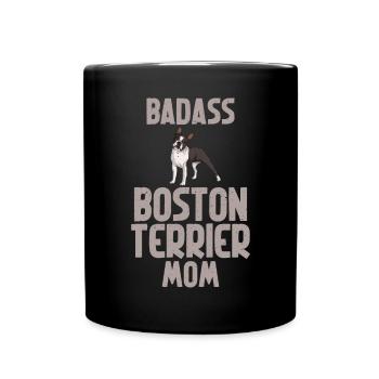 Boston Terrier Gifts - Tasse einfarbig - Schwarz - Vorne