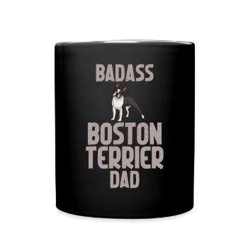 Boston Terrier Gifts - Tasse einfarbig - Schwarz - Vorne