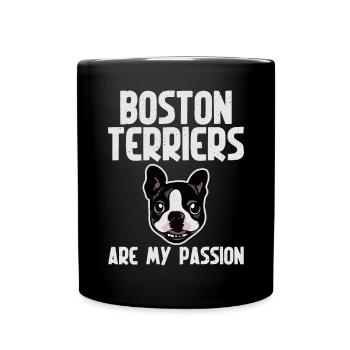Cadeaux Boston Terrier - Mug uni - noir - Devant