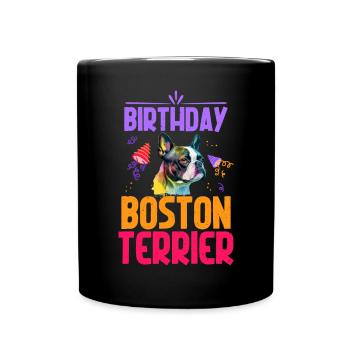 Cadeaux Boston Terrier - Mug uni - noir - Devant