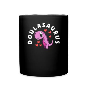 Doula Geschenk Doula Doulas - Tasse einfarbig - Schwarz - Vorne