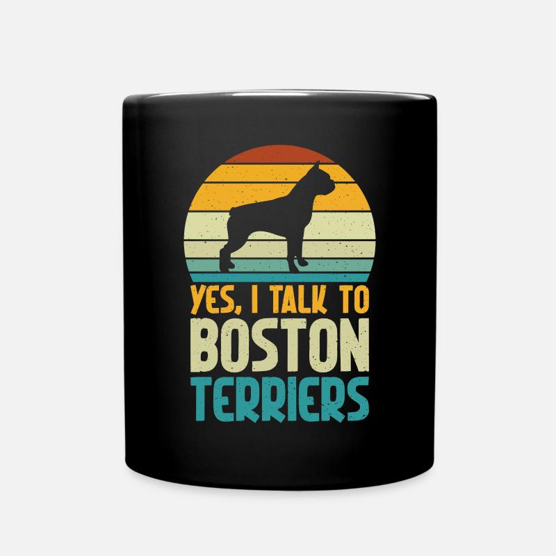 Cadeaux Boston Terrier - Mug uni - noir