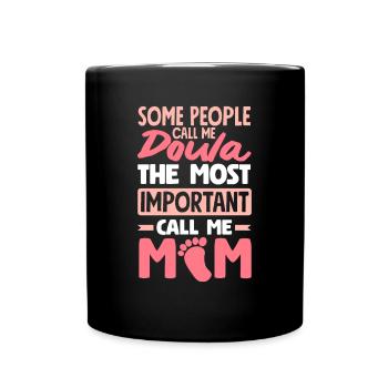 Doula Geschenk Doula Doulas - Tasse einfarbig - Schwarz - Vorne