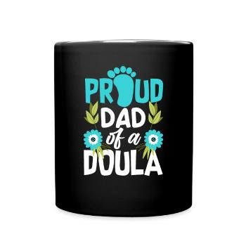 Doula Geschenk Doula Doulas - Tasse einfarbig - Schwarz - Vorne