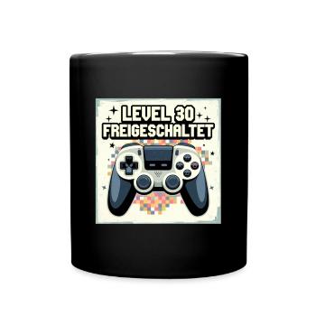 Manette de jeu déverrouillée de niveau 30 - Mug uni - noir - Devant