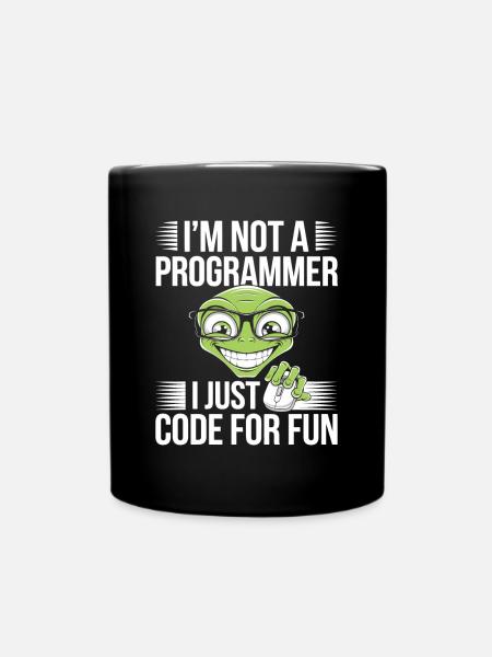 Programmeur Informatique Freak Code PC - Mug uni - noir