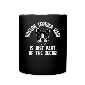 Boston Terrier Gifts - Tasse einfarbig - Schwarz - Vorne
