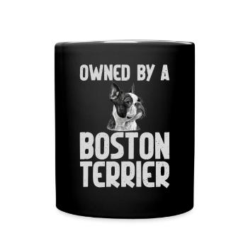 Cadeaux Boston Terrier - Mug uni - noir - Devant