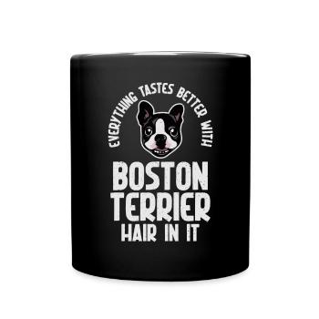 Cadeaux Boston Terrier - Mug uni - noir - Devant