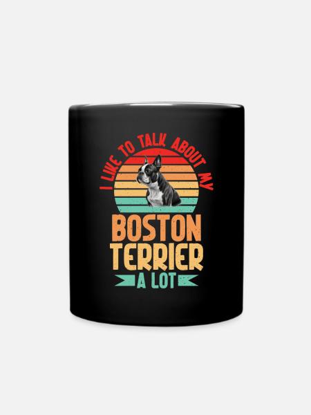 Cadeaux Boston Terrier - Mug uni - noir