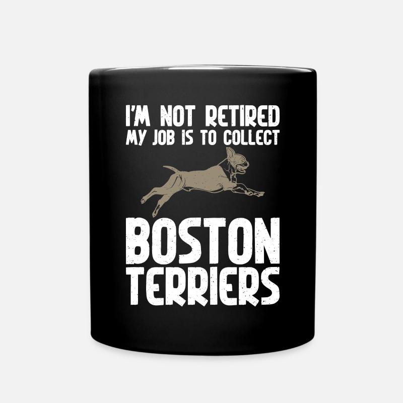 Boston Terrier Gifts - Tasse einfarbig - Schwarz
