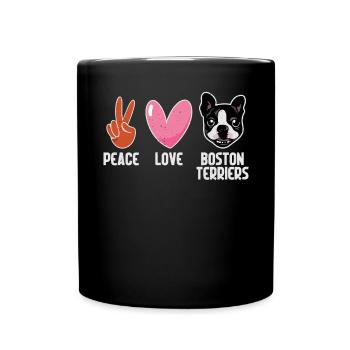 Cadeaux Boston Terrier - Mug uni - noir - Devant