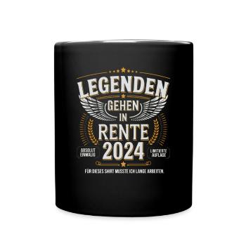 Legends to retire in 2024 - Full Colour Mug - black - Front