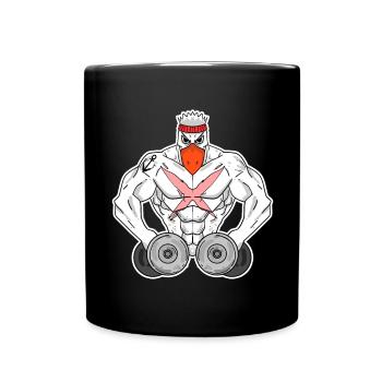 Sports Sports Fitness Seagull North Sea - Full Colour Mug - black - Front
