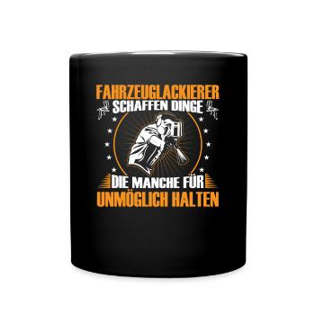 Vehicle painters create things Painters - Full Colour Mug - black - Front