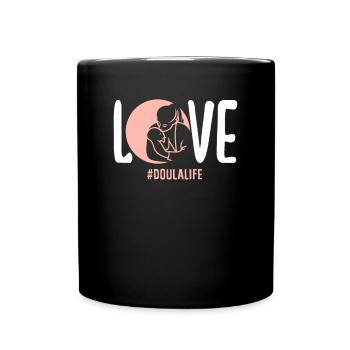 Doula Geschenk Doula Doulas - Tasse einfarbig - Schwarz - Vorne