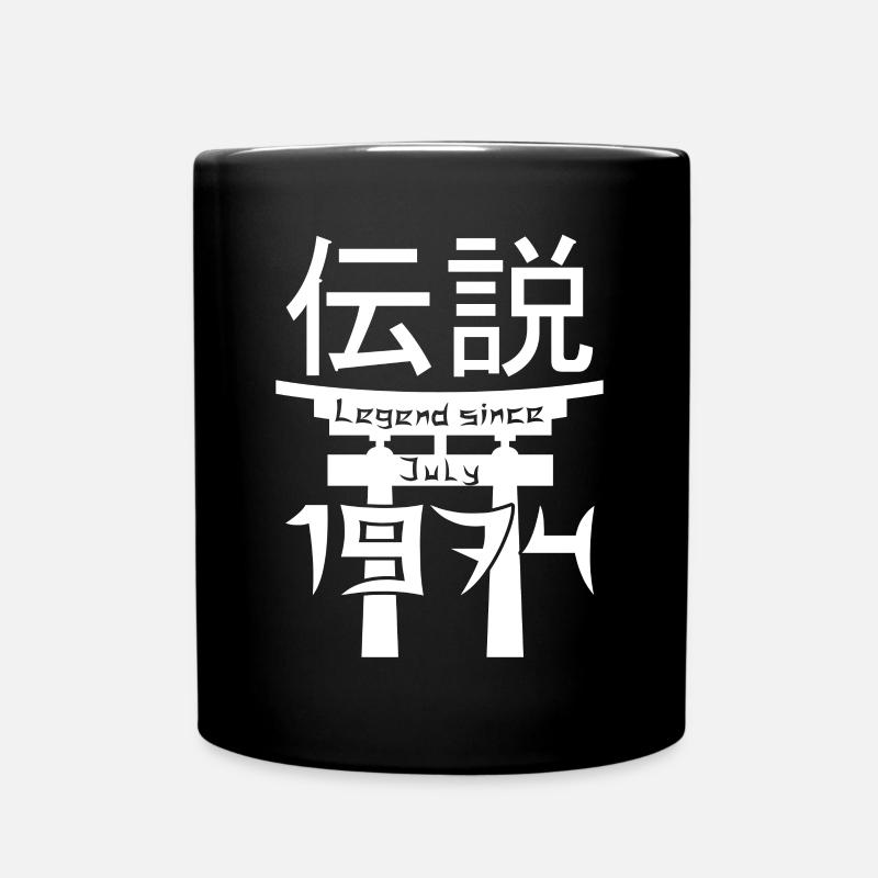 Legend since July 1974 Birthday Gift - Full Colour Mug - black