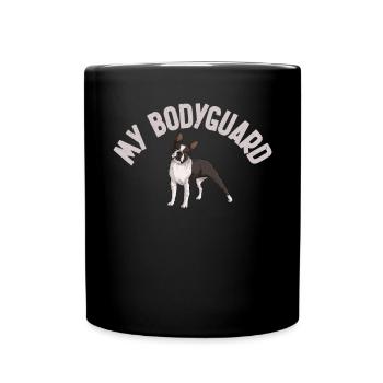 Boston Terrier Gifts - Tasse einfarbig - Schwarz - Vorne