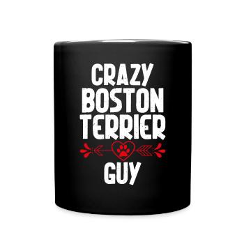 Boston Terrier Gifts - Tasse einfarbig - Schwarz - Vorne