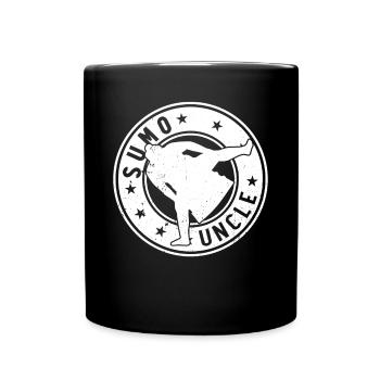 Combattant de Sumo Oncle Lutteur de Sumo Oncle de Sumo - Mug uni - noir - Devant