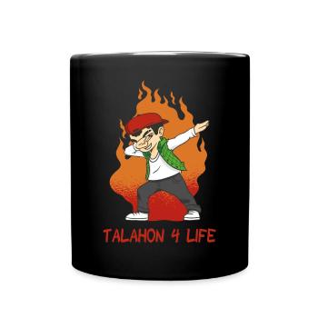 Talahon 4 life - Tasse einfarbig - Schwarz - Vorne
