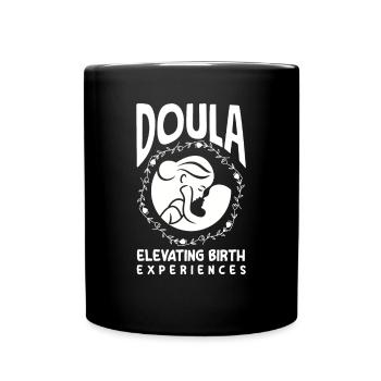 Doula Geschenk Doula Doulas - Tasse einfarbig - Schwarz - Vorne
