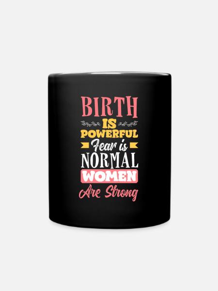 Doula Geschenk Doula Doulas - Tasse einfarbig - Schwarz