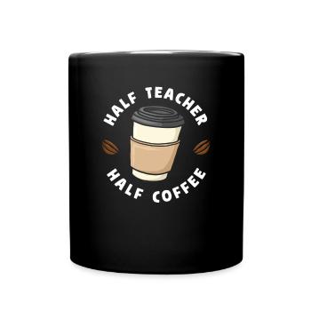 Funny Teacher Teacher Gift - Full Colour Mug - black - Front