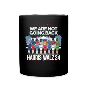 Nous ne reviendrons pas en arrière Harris-Walz 2024 Politique - Mug uni - noir - Devant