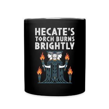 Hecate Moon Goddess Greek Goddess Greek Mythology - Full Colour Mug - black - Front