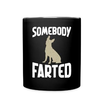 Boston Terrier Gifts - Tasse einfarbig - Schwarz - Vorne