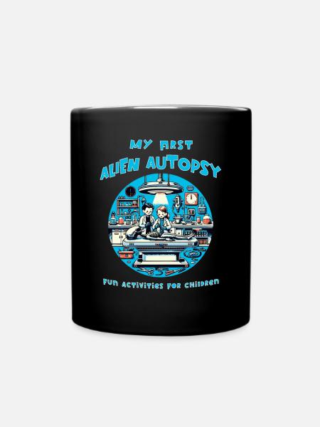 Ma première autopsie extraterrestre – Amusant pour les fans de science-fiction - Mug uni - noir