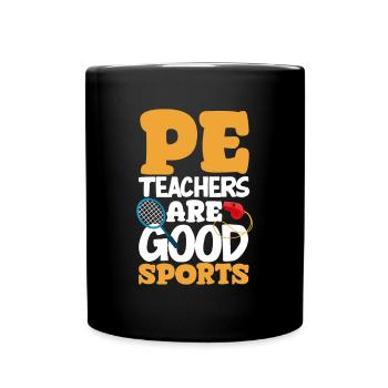Funny Teacher Teacher Gift - Full Colour Mug - black - Front