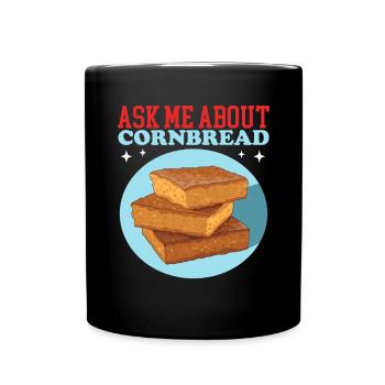 Pain de maïs Pain de maïs Pain de maïs Cadeau - Mug uni - noir - Devant