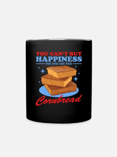 Maisbrote Cornbread Maisbrot Geschenk - Tasse einfarbig - Schwarz