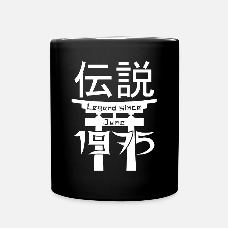 Legend since June 1975 Birthday Gift - Full Colour Mug - black