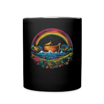 Arche de Noé Arc Brisé Pop Art - Mug uni - noir - Devant