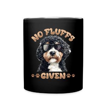 Bernedoodle Dog Breed No Fluffs Given - Tasse einfarbig - Schwarz - Vorne