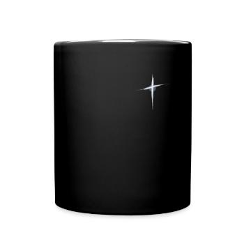 Jesus Christ Christian Christianity God Bible - Full Colour Mug - black - Front
