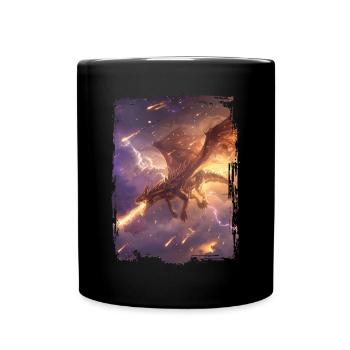 Kite - Full Colour Mug - black - Front