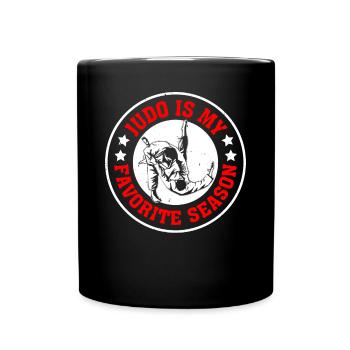 Le judo est ma saison préférée - Judo Fighter Judo Fig - Mug uni - noir - Devant