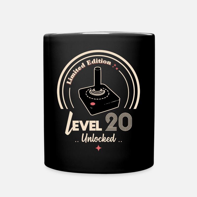 Design rétro joystick édition limitée - Mug uni - noir