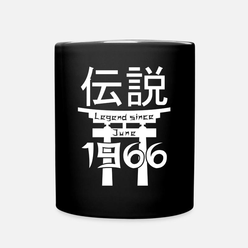 Legend since June 1966 Birthday Gift - Full Colour Mug - black