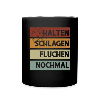 Tambours Tambours Baguette Batteur Musique Groupe Rock - Mug uni - noir - Devant