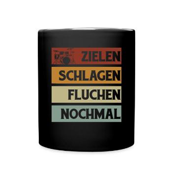 Tambours Tambours Baguette Batteur Musique Groupe Rock - Mug uni - noir - Devant