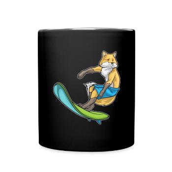 Été de surf Fox Surf - Mug uni - noir - Devant